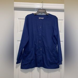 Grey’s Anatomy size large scrub jacket.